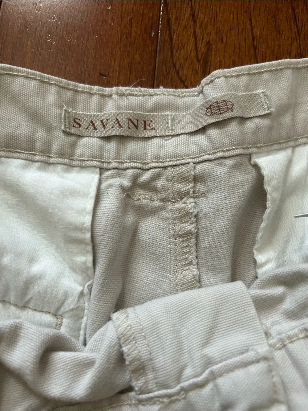 Savane Cargo Bermuda Shorts Men’s 34 Utility Y2K Relaxed Fit Camping